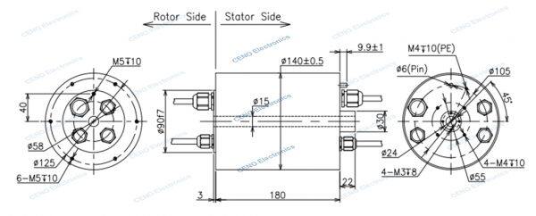 profibus signal slip ring