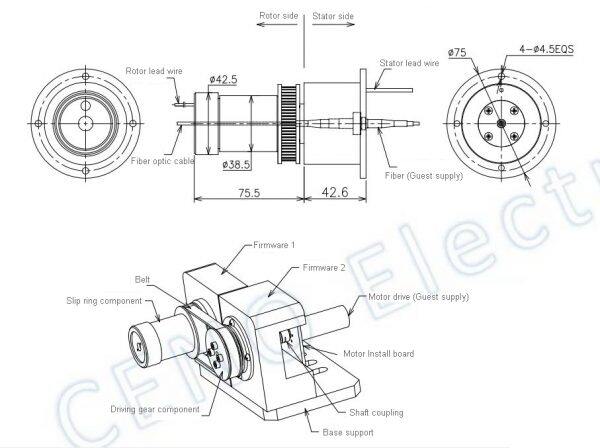 fiber optic rotary joint