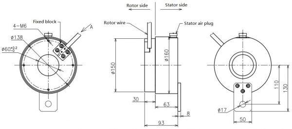 anti explosion slip rings