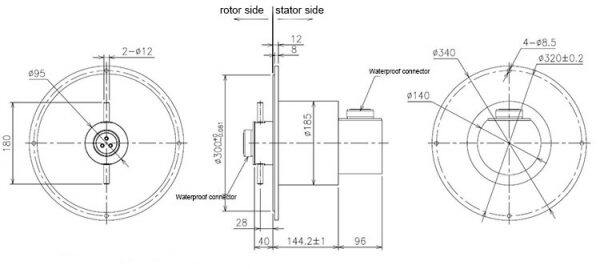 water proof slip ring