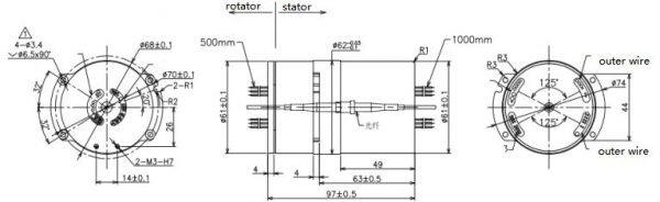 integrate low temperature forjs slip rings