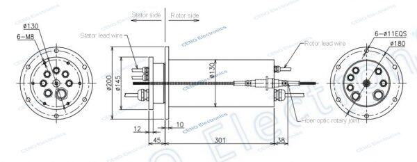 integrated slip rings