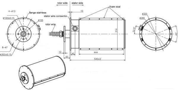 high temperature slip ring