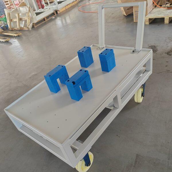 custom made clamping jigs & trolley for production line