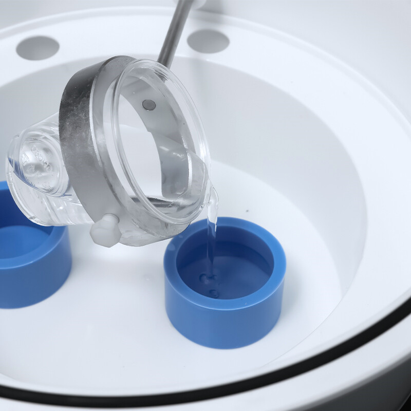 theta vacuum cold mounting machine