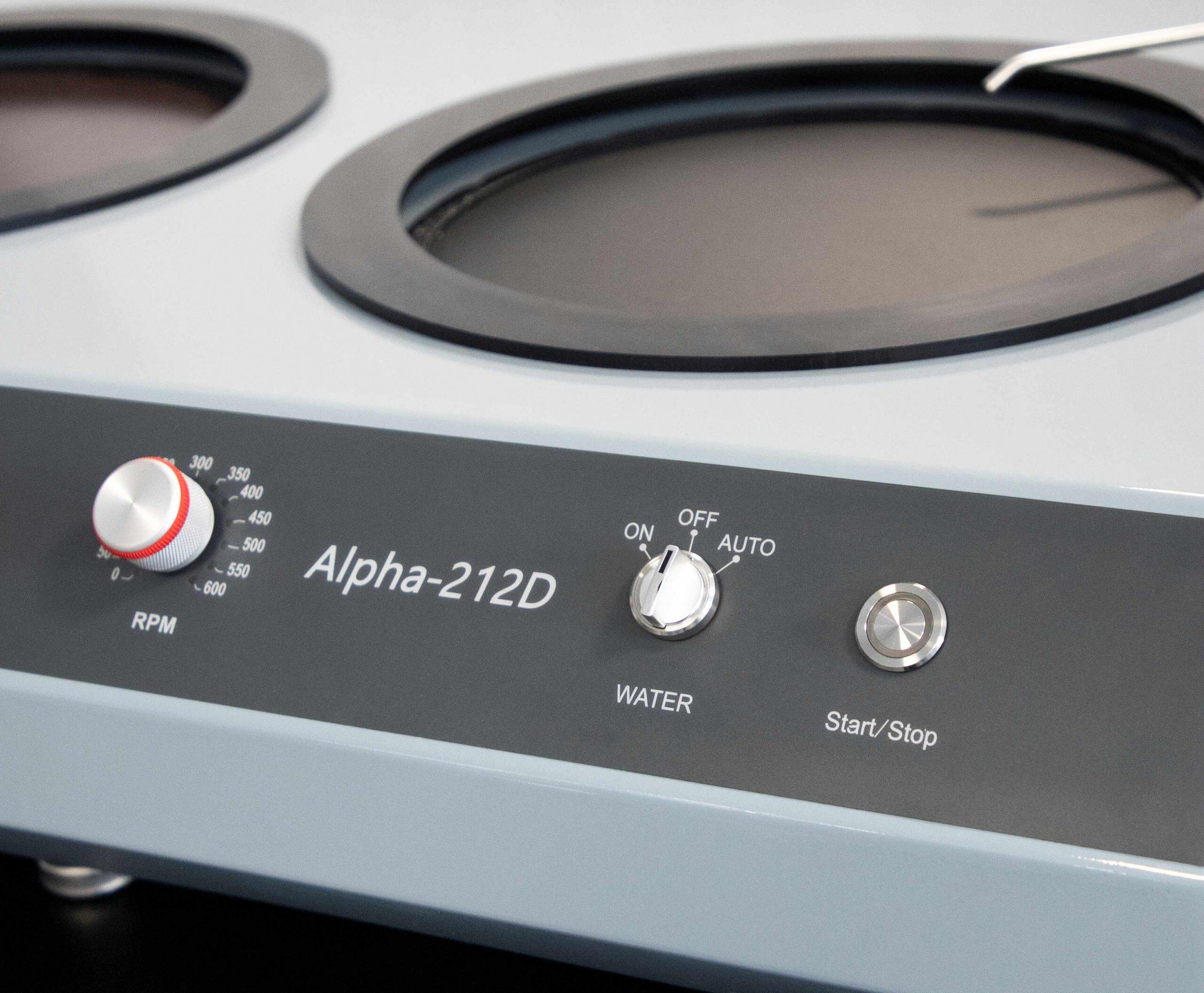 alpha 212d manual grinder and polisher