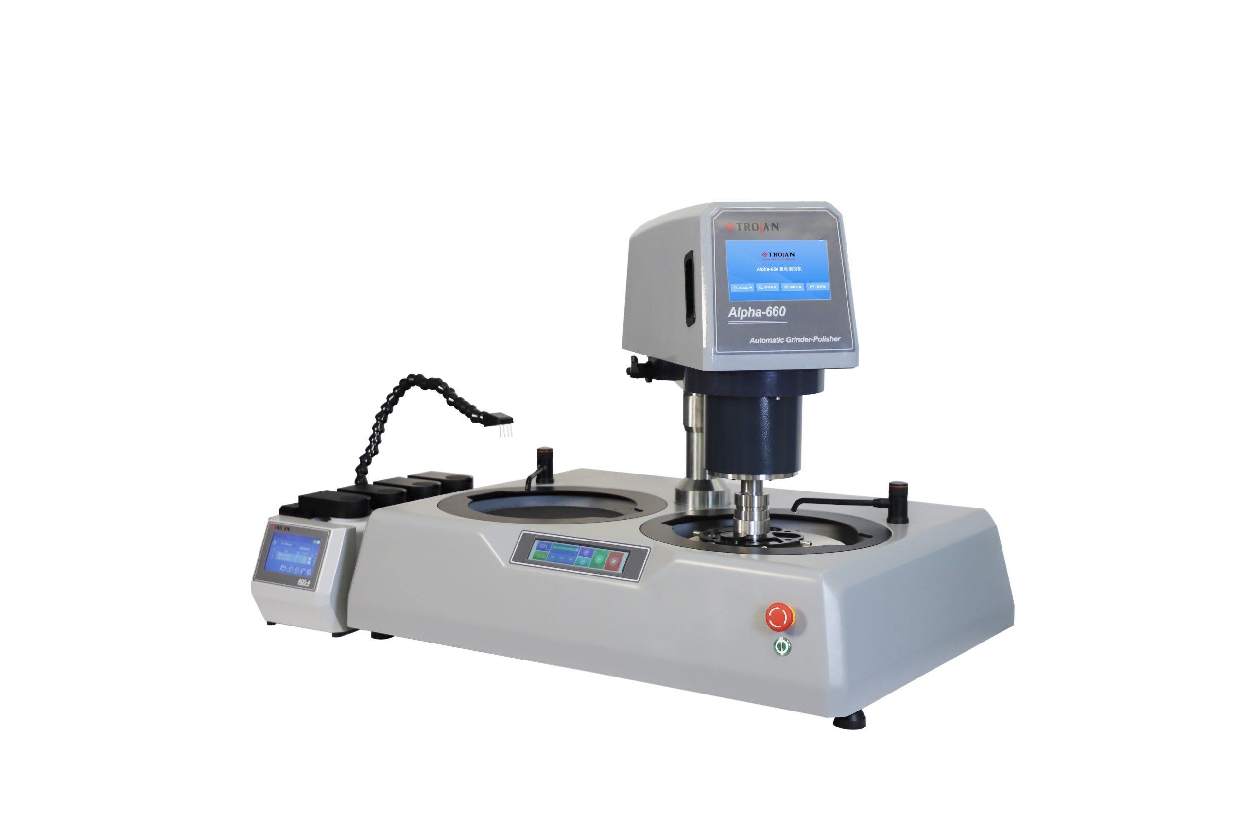 alpha 660 dual disc automatic grinder and polisher
