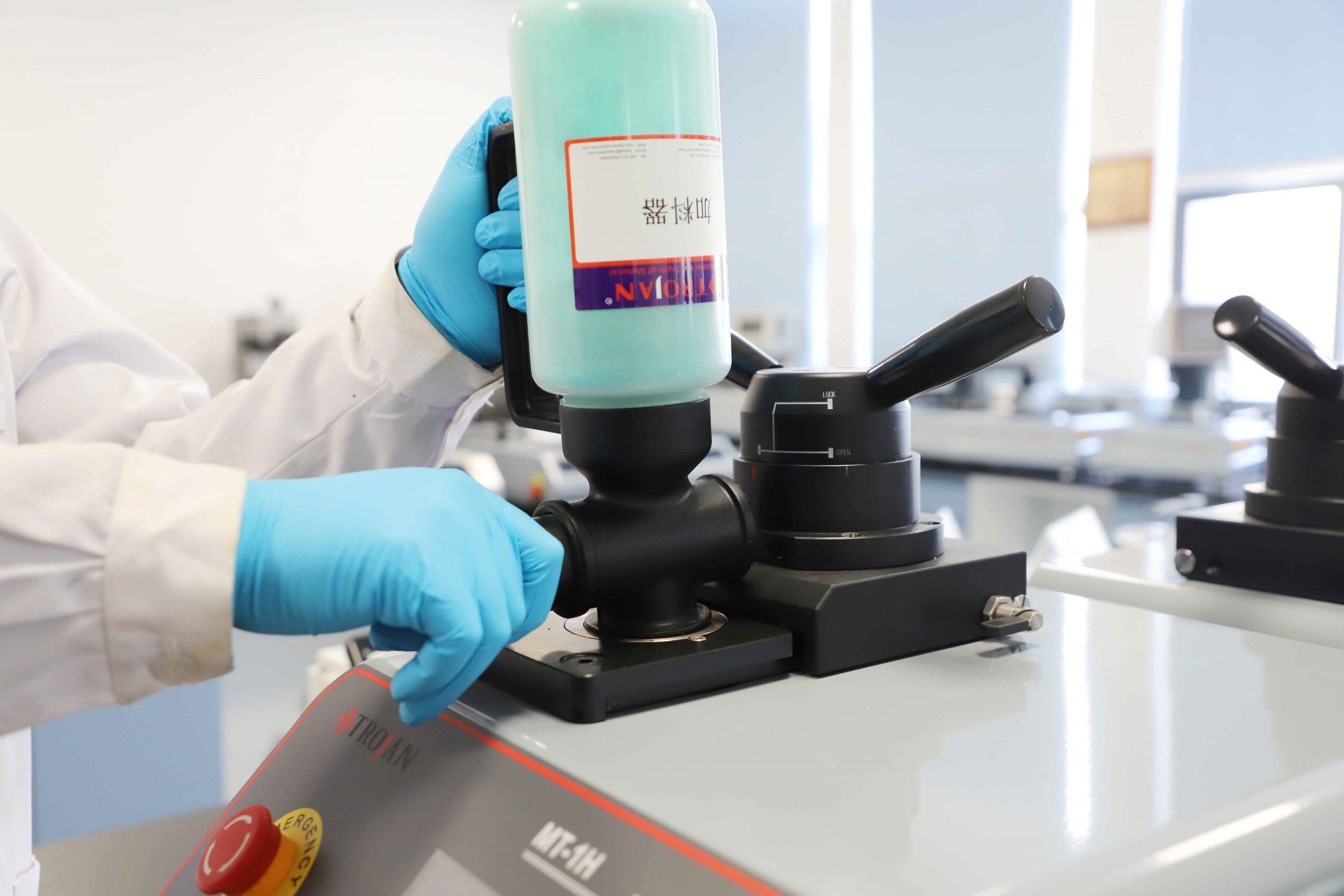 alimentador quantitativo de resina