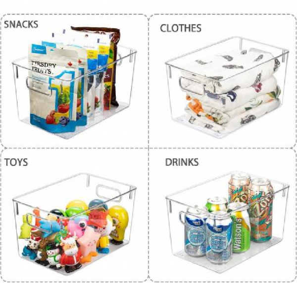 stackable organizing bin 3 sizes