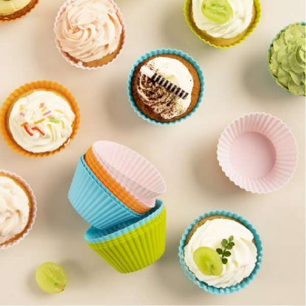 round muffin cake mold