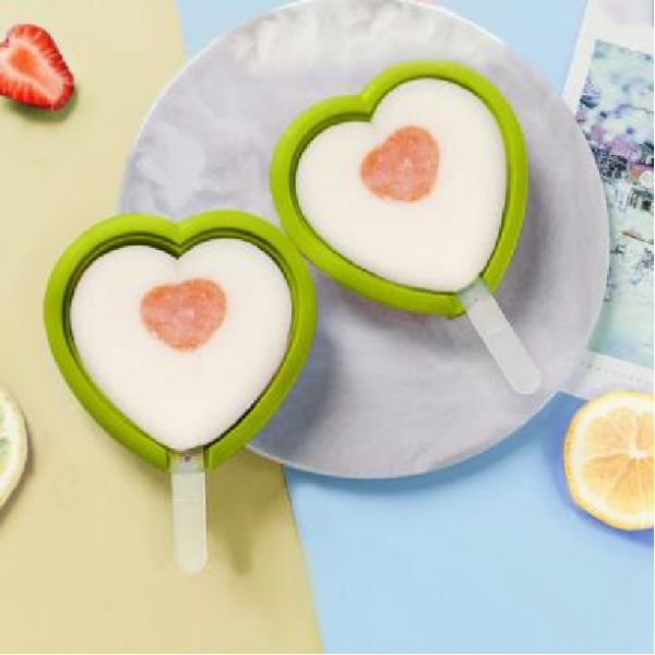 heart shape ice popsicle maker
