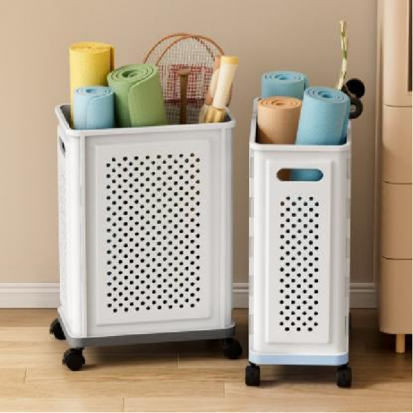 storage basket with wheels