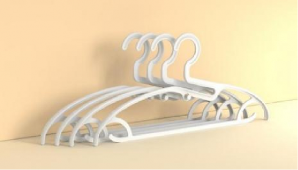 non pulling collar hanger