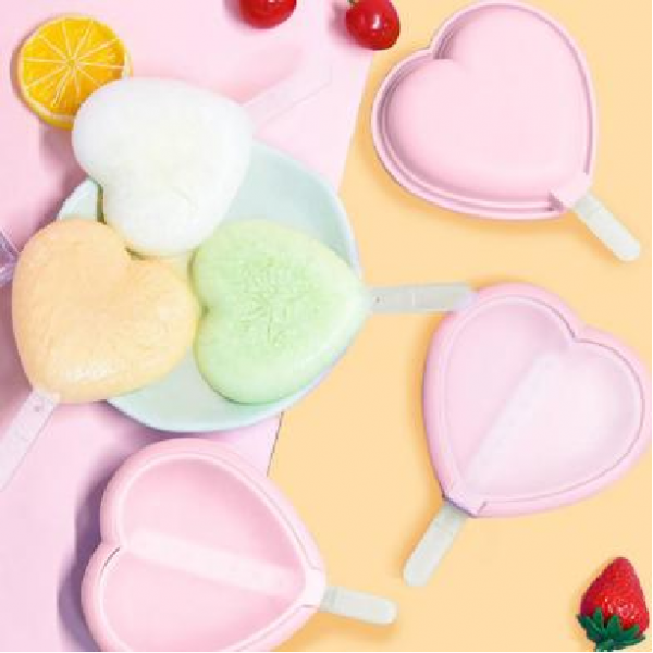 heart shape ice popsicle maker