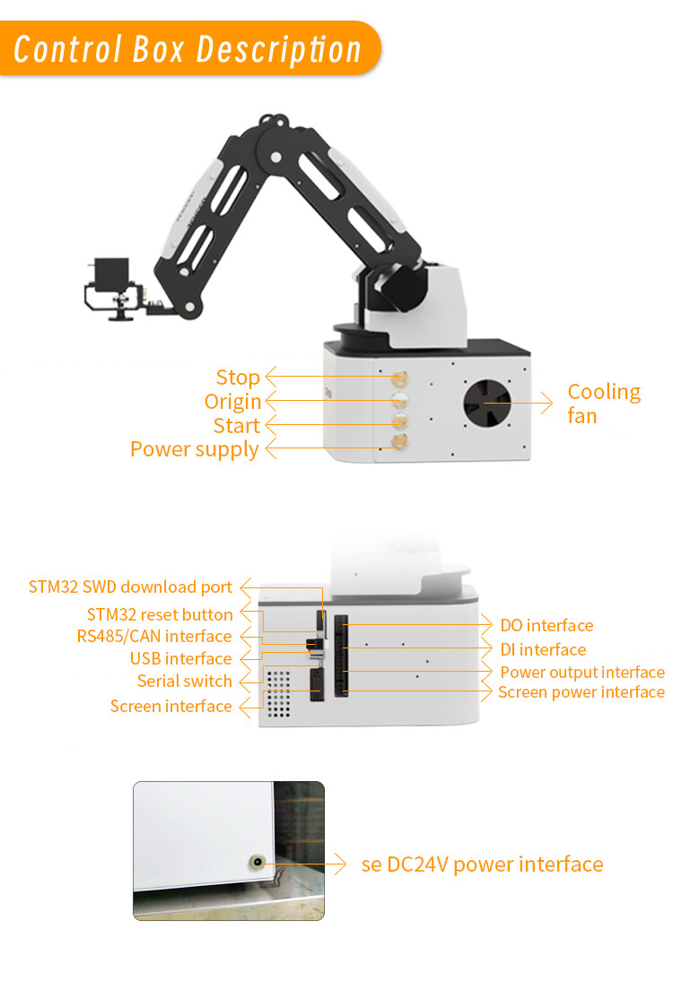 4 eksen stm32 eğitim versiyonu (0.5kg)
