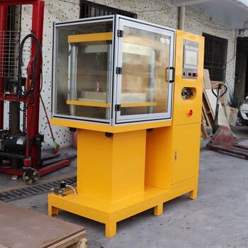 plate vulcanizing press for lab