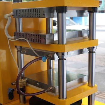 lab curing vulcanizer press