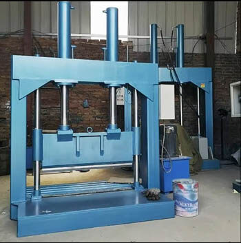 industrial double acting cylinders guillotine cutter