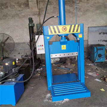 industrial vertical guillotine cutter for rubber bales