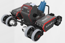 weld seam shot blasting robot