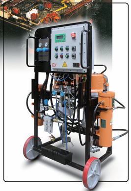 cj400 mechanical two component proportioner