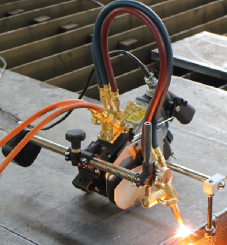 electric steel plate bevel cutting carriage
