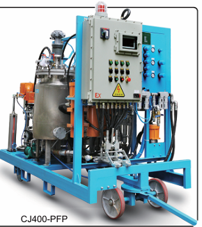 cj400 mechanical two component proportioner