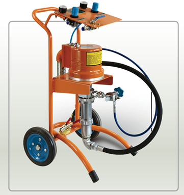 air assisted spraying equipment