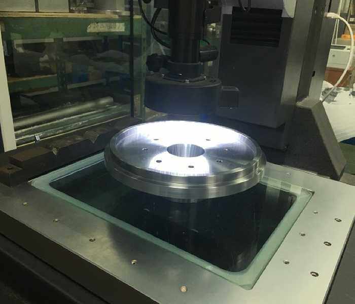 projector size inspection