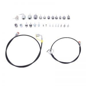 pressure gauge connection & hoses