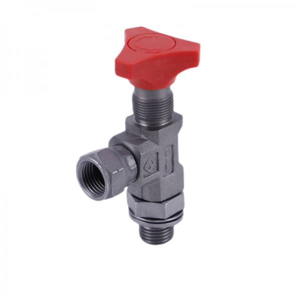 w type adjustable direction pressure gauge throttle valve