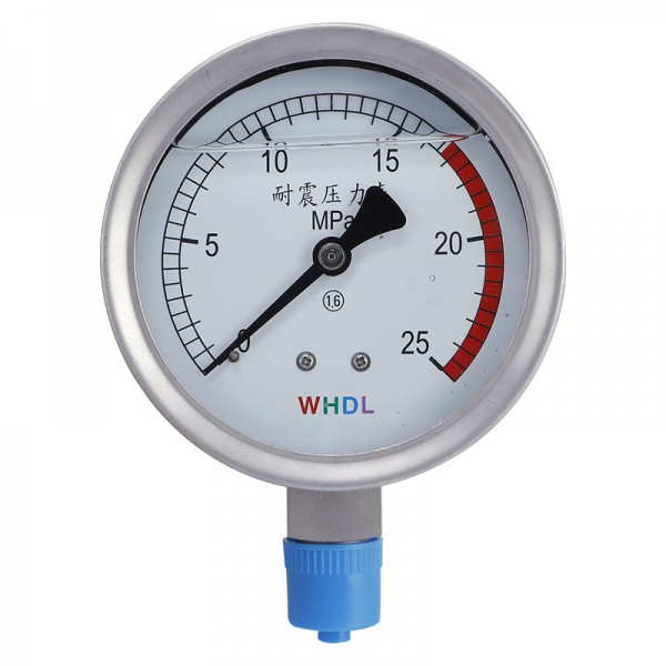 yn100 all steel shock proof pressure gauge