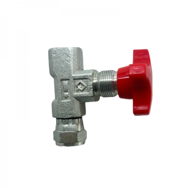 w type pressure gauge throttle with internal thread