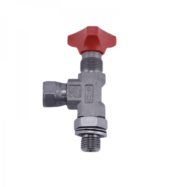 w type adjustable direction pressure gauge throttle valve
