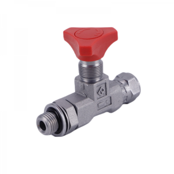 w type adjustable direction pressure gauge throttle valve