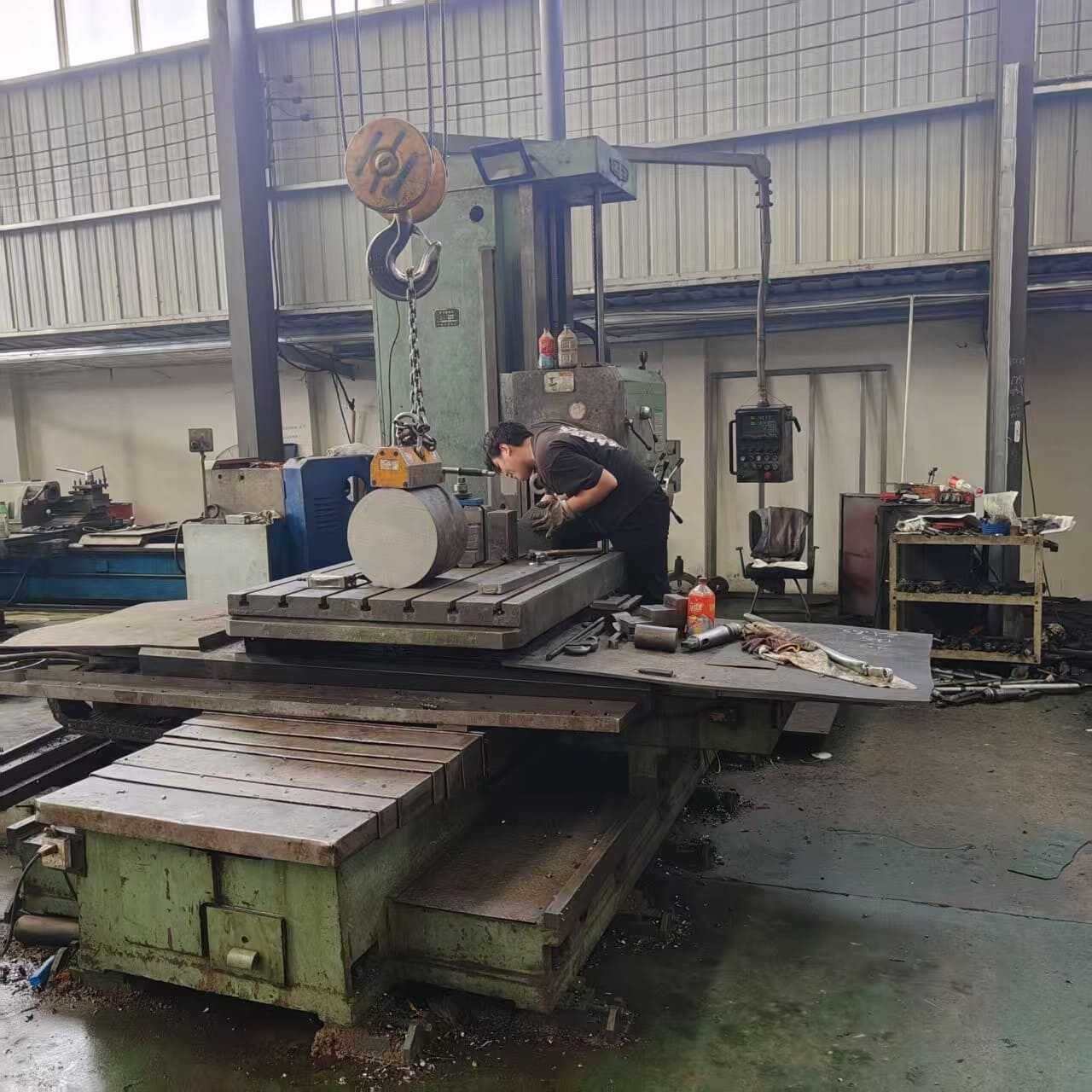 horizontal boring machine