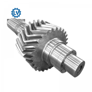 machinery equipment cylindrical gear shaft