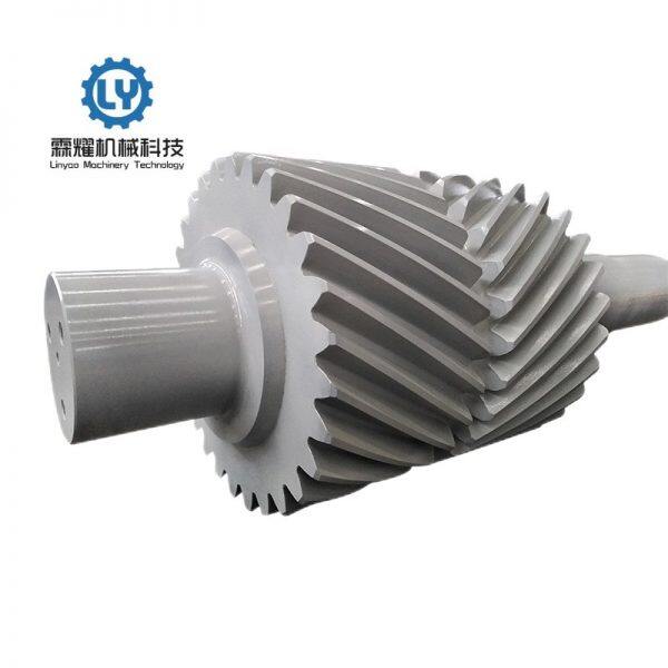 large herringbone gear shaft