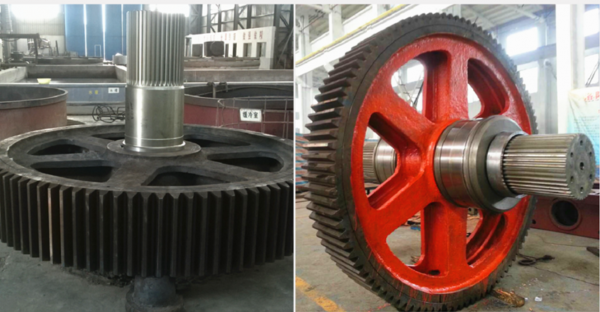 machinery equipment cylindrical gear shaft