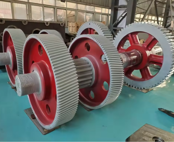 machinery equipment cylindrical gear shaft