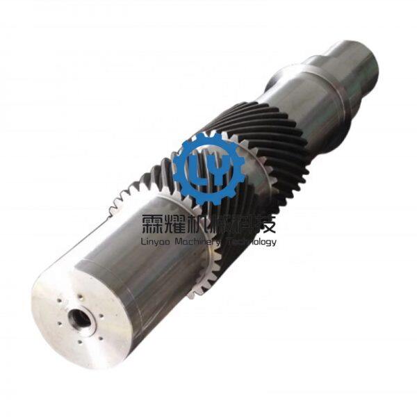 large herringbone gear shaft