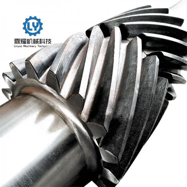 large herringbone gear shaft