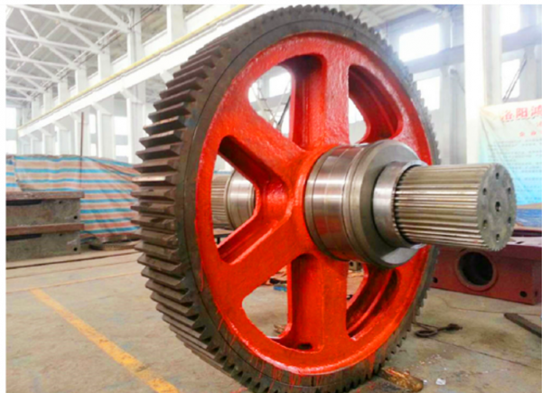 machinery equipment cylindrical gear shaft