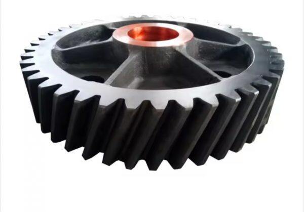 large size metal double spur gear