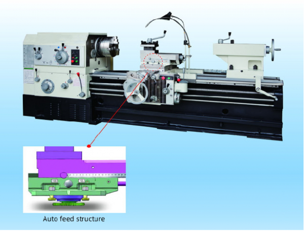 heavy manual lathe