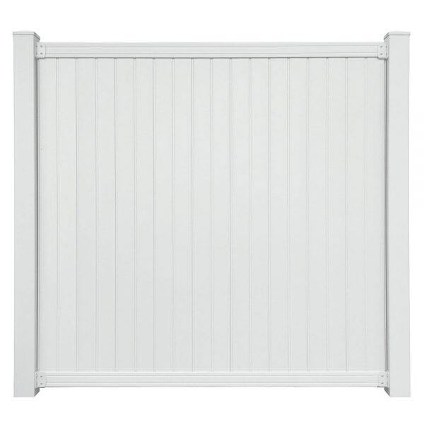 6' x 6' belfast privacy fence panels and gate white