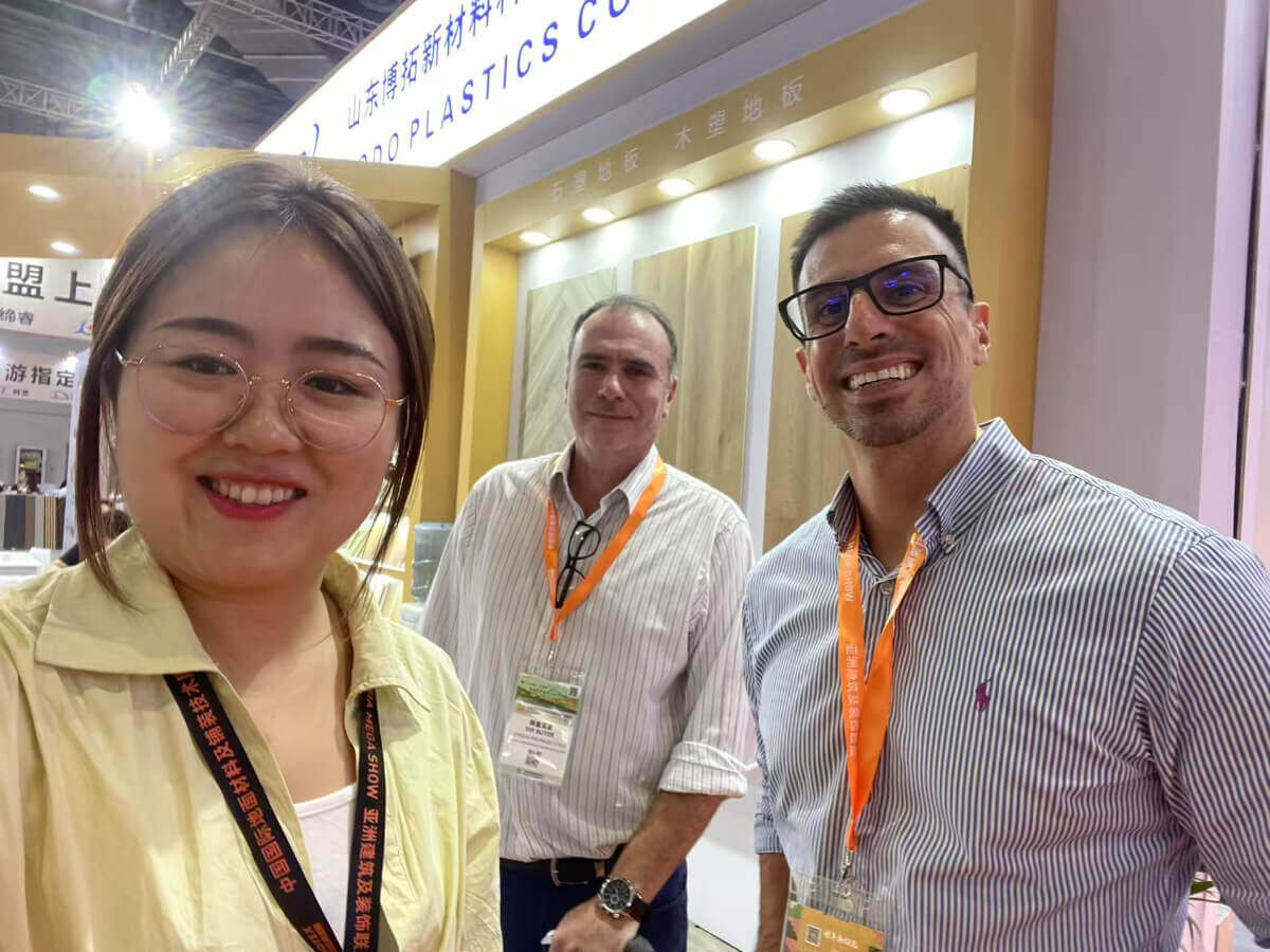 Bodo presenteert vinylvloeren en pvc-profielen op Domotex Asia 2025 in Shanghai (1)