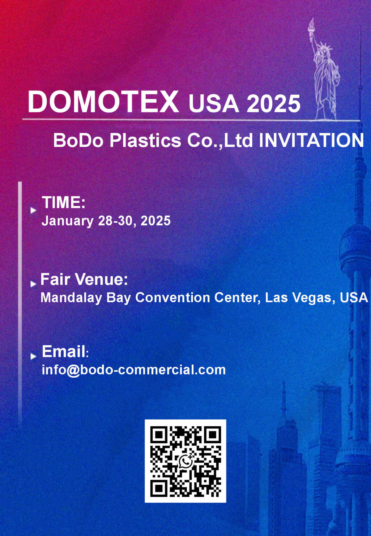 domotex usa 2025 uitnodigingsbrief