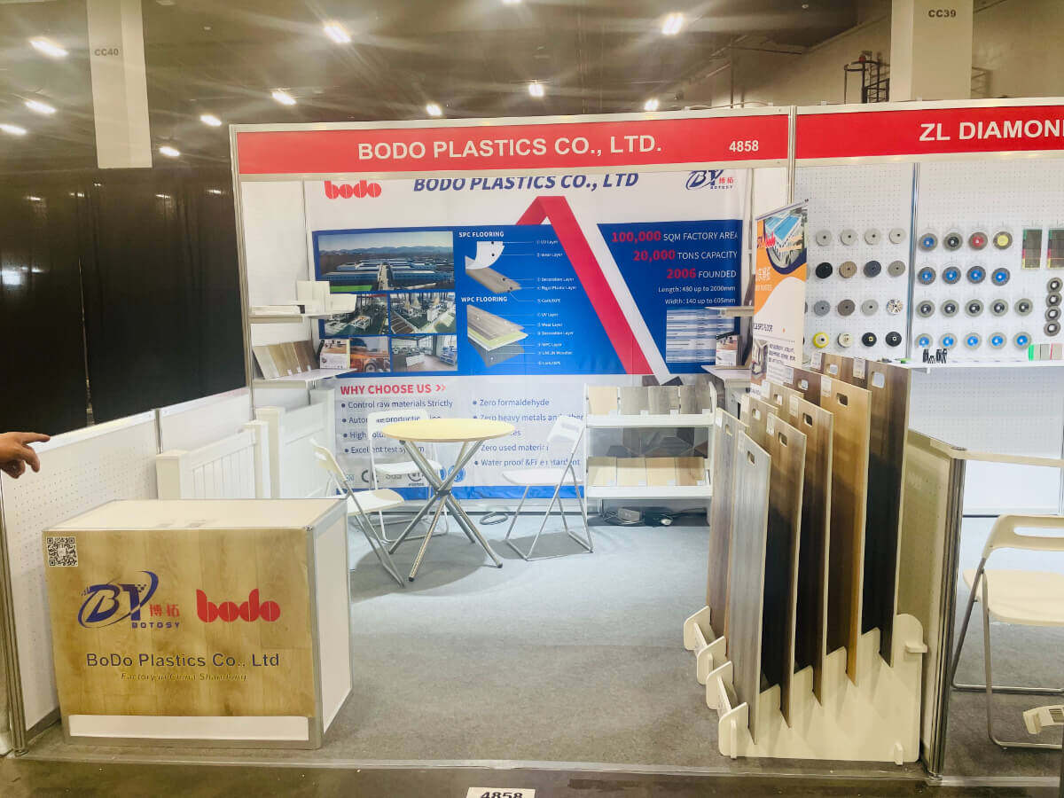 domotex usa 2025 relatieve positie van de beursstand