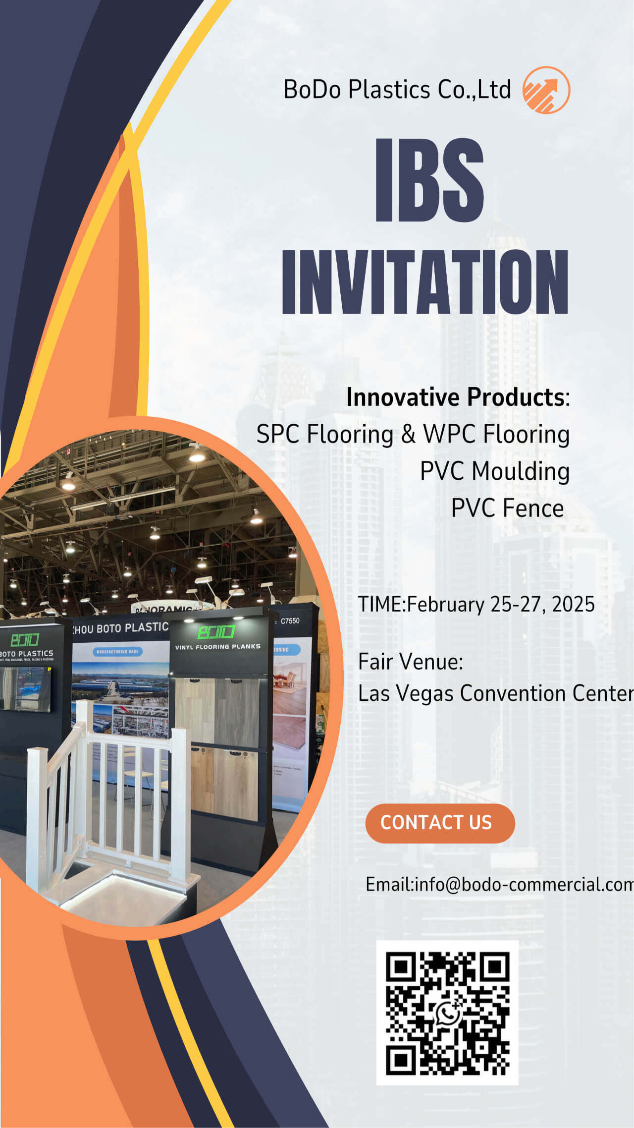 Einladungsschreiben zur International Builders Show 2025